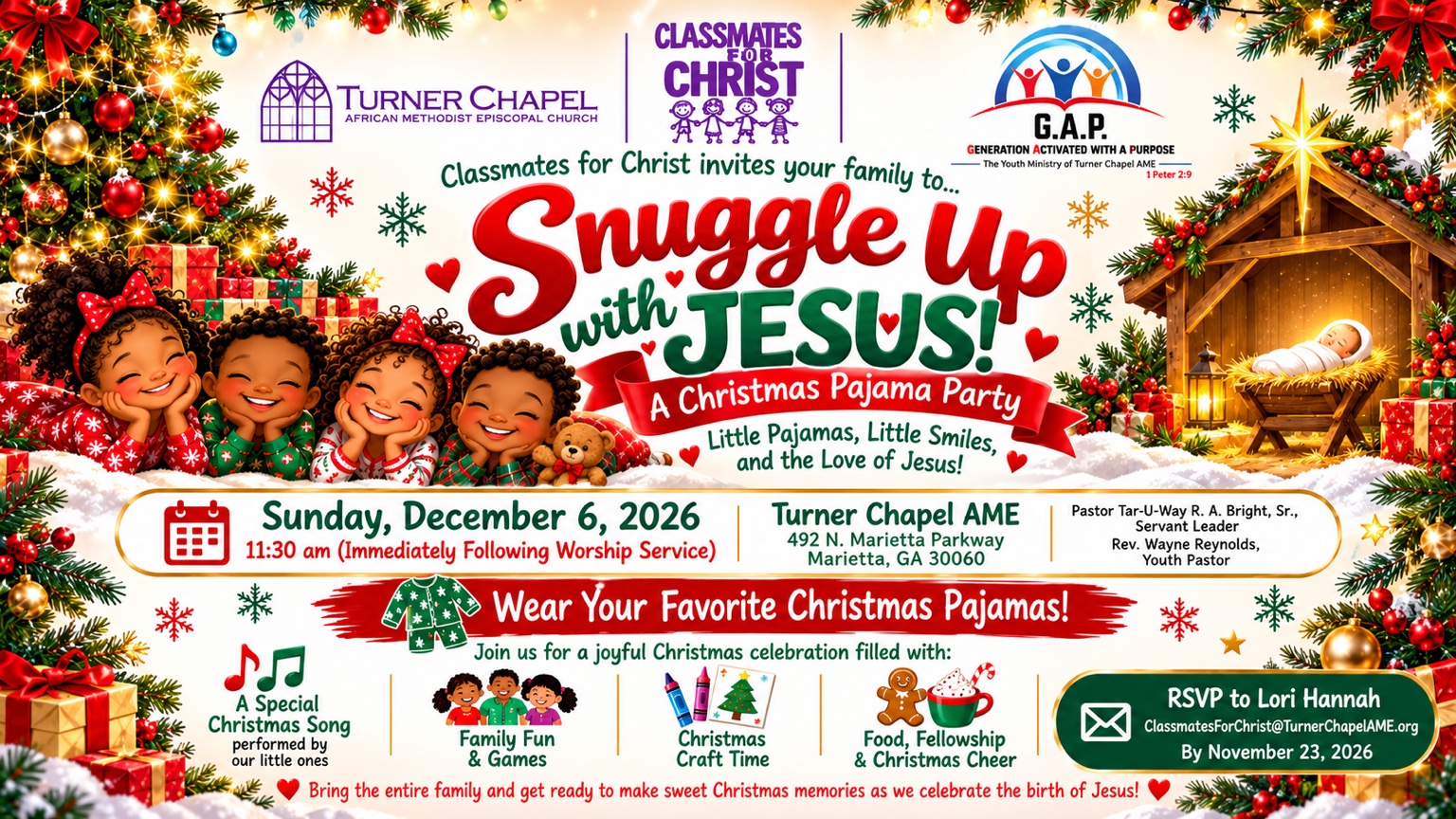 Snuggle with Jesus